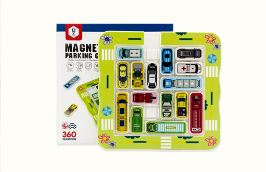 Gra logiczna układanka Parking samochodowy