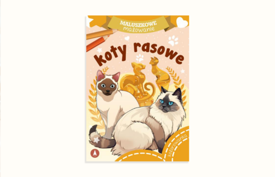 Maluszkowe malowanie. Koty rasowe