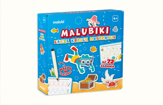 Zestaw edukacyjny Malubiki 4 lata Malubi
