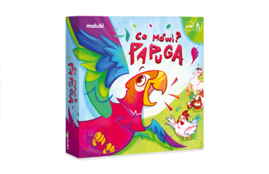 Gra Co mówi papuga? Malubi