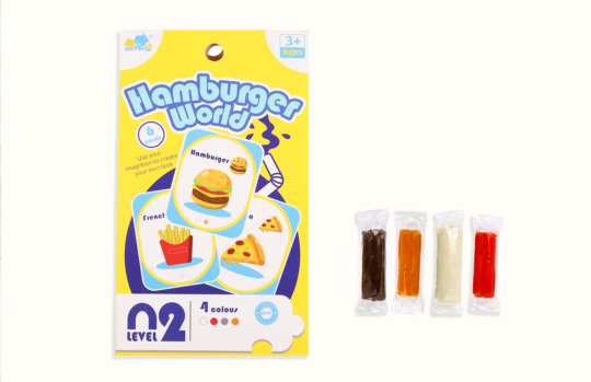 Ciastolina hamburger