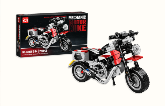 Klocki konstrukcyjne 328 elementów Motocykl