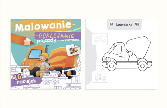 Malowanie-doklejanie. Pojazdy specjalistyczne