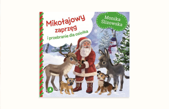 Mikołajowy zaprzęg i przebranie dla osiołka