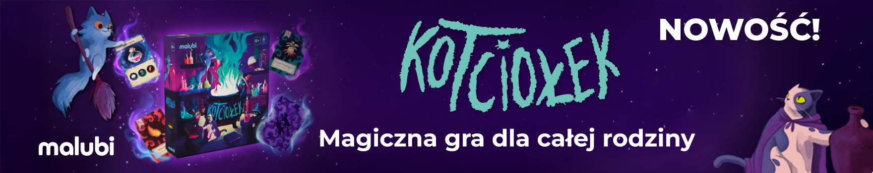 Baner gra kotciołek