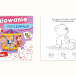 Malowanie-doklejanie. Proste zadania