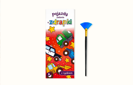 Pojazdy. Zadania & zdrapki