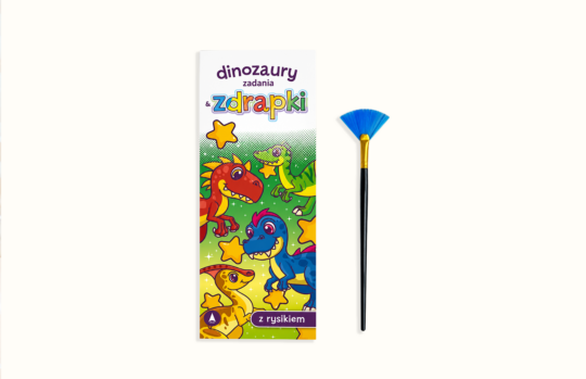 Dinozaury. Zadania & zdrapki