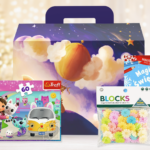Paczka mikołajkowa dla dziewczynki 4+ puzzle Gabby