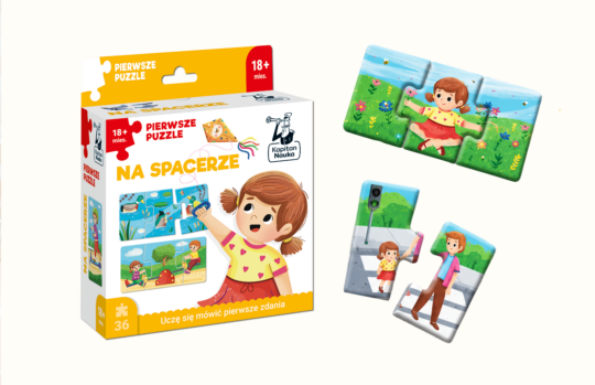 Pierwsze puzzle. Na Spacerze